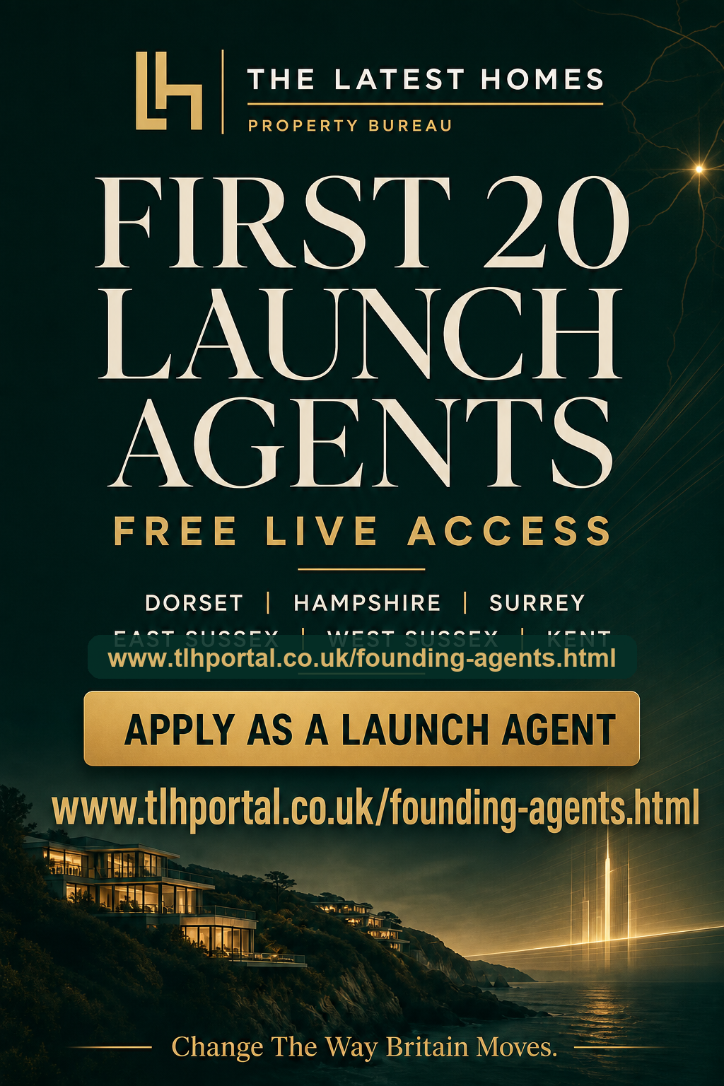 The Latest Homes Launch Agent story poster — Apply now